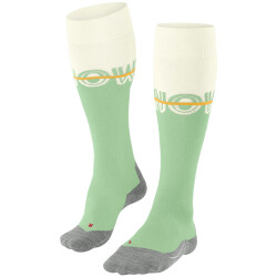 FALKE SK4 Advanced Skisocken Damen 7378 - quiet green 35-36