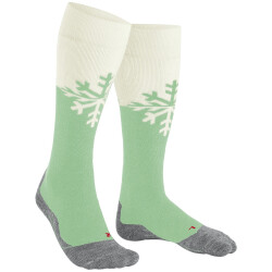 FALKE SK2 Intermediate Skisocken Damen 7378 - quiet green 35-36