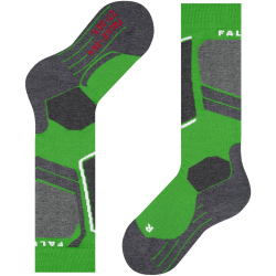 FALKE SK4 Kniestr&uuml;mpfe Kinder 7231 - vivid green 23-26