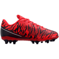 JAKO Animal FG Fußballschuhe Kinder 726 - fiery red/jet black 36
