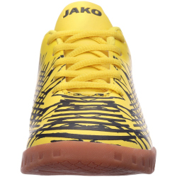 JAKO Animal Indoor Hallen-Fu&szlig;ballschuhe Kinder 755 - neon yellow/jet black 29