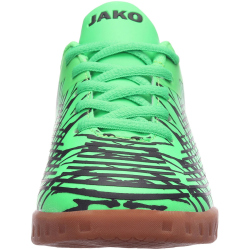 JAKO Animal Indoor Hallen-Fu&szlig;ballschuhe Kinder 756 - neon green/jet black 32