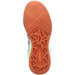 JAKO Animal Indoor Hallen-Fu&szlig;ballschuhe Kinder 791 - white/neon green 28