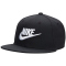 NIKE Dri-FIT Pro Structured Futura Cap Kinder 010 - black/white