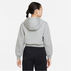 NIKE Sportswear Club Crop Fleece Hoodie M&auml;dchen