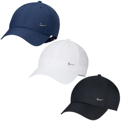 NIKE Club Dri-FIT Unstructured Metal Swoosh Cap