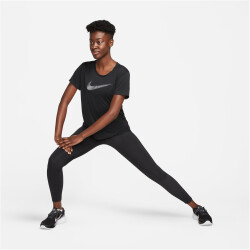 NIKE Dri-FIT Swoosh kurzarm Laufshirt Damen