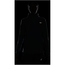 NIKE Swift Dri-FIT Element UV 1/4-Zip Laufshirt Damen
