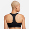 NIKE Swoosh Medium-Support Logo Padded Sport-BH Damen