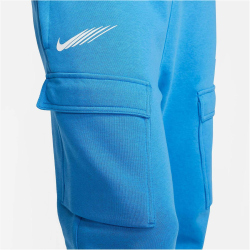 NIKE Sportswear Standard Issue Fleece Cargohose Herren 435 - lt photo blue M