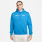 NIKE Sportswear Standard Issue Fleece Hoodie Herren 435 - lt photo blue XL