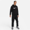 NIKE Sportswear SP Fleece Hoodie Herren 010 - black/iron grey S