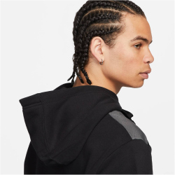 NIKE Sportswear SP Fleece Hoodie Herren 010 - black/iron grey L