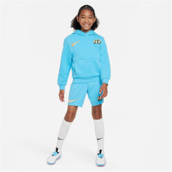 NIKE Kylian Mbappé Shorts Kinder 416 - baltic blue/white S (128-137 cm)