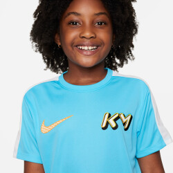 NIKE Kylian Mbappé T-Shirt Kinder 416 - baltic blue/white S (128-137 cm)