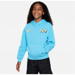 NIKE Kylian Mbappé Hoodie Kinder 416 - baltic blue...