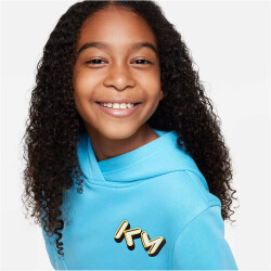 NIKE Kylian Mbappé Hoodie Kinder 416 - baltic blue...