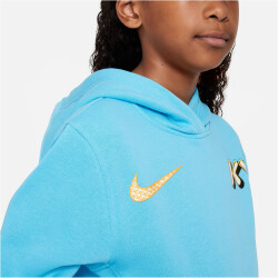 NIKE Kylian Mbappé Hoodie Kinder 416 - baltic blue S (128-137 cm)