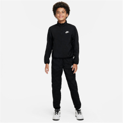 NIKE Sportswear Trainingsanzug Kinder 010 - black/black/white S (128-137 cm)