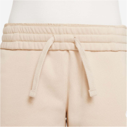 NIKE Sportswear Club Fleece French Terry Shorts Kinder 126 - sanddrift/white M (137-147 cm)