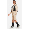 NIKE Sportswear Club Fleece French Terry Shorts Kinder 126 - sanddrift/white M (137-147 cm)