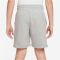 NIKE Sportswear Club Fleece French Terry Shorts Kinder 063 - dk grey heather/base grey/white XL (158-170 cm)