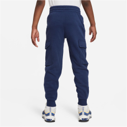 NIKE Sportswear Club Fleece Cargohose Kinder 410 - midnight navy/midnight navy/white S (128-137 cm)