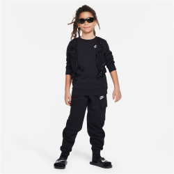 NIKE Sportswear Club Fleece Cargohose Kinder 010 - black/black/white M (137-147 cm)