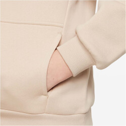 NIKE Sportswear Club Fleece Hoodie Kinder 126 - sanddrift/white S (128-137 cm)