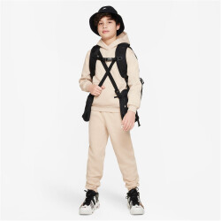 NIKE Sportswear Club Fleece Hoodie Kinder 126 - sanddrift/white S (128-137 cm)