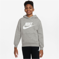 NIKE Sportswear Club Fleece Hoodie Kinder 063 - dk grey...