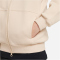 NIKE Sportswear Club Fleece Oversized Kapuzenjacke Kinder 126 - sanddrift/white S (128-137 cm)