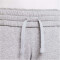 NIKE Sportswear Club Fleece 5" French Terry Shorts Mädchen 063 - dk grey heather/base grey/white XS (122-128 cm)