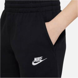 NIKE Sportswear Club Fleece 5" French Terry Shorts Mädchen 010 - black/black/white XS (122-128 cm)