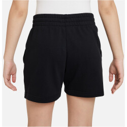 NIKE Sportswear Club Fleece 5" French Terry Shorts Mädchen 010 - black/black/white XS (122-128 cm)