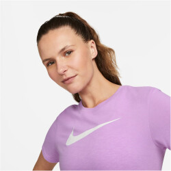 NIKE Dri-FIT Swoosh T-Shirt Damen 532 - rush...