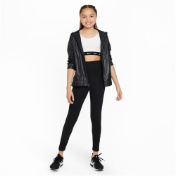NIKE Dri-FIT One Sport-BH M&auml;dchen 100 - white/black...
