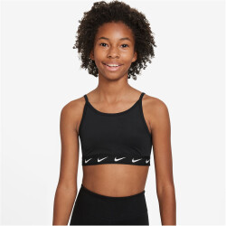 NIKE Dri-FIT One Sport-BH Mädchen 010 - black/white...