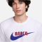 NIKE FC Barcelona Swoosh T-Shirt Herren 100 - white M