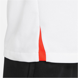 NIKE Dri-FIT Strike kurzarm Fu&szlig;ball-Trainingsshirt Kinder 101 - white/black/bright crimson M (137-147 cm)