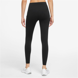 NIKE Therma-FIT Go High-Waist 7/8-Leggings Damen 010 - black/black XS