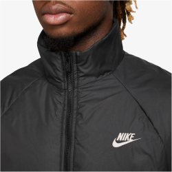 NIKE Sportswear Windrunner Therma-FIT wasserabweisende Steppjacke Herren 010 - black/black/sail XS