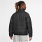 NIKE Sportswear Windrunner Therma-FIT wasserabweisende Steppjacke Herren 010 - black/black/sail XS