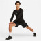 NIKE Pro Dri-FIT Tight langarm Funktionsshirt Herren 010 - black/white S