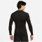 NIKE Pro Dri-FIT Tight langarm Funktionsshirt Herren 010 - black/white XL