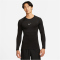 NIKE Pro Dri-FIT Tight langarm Funktionsshirt Herren 010 - black/white XXL