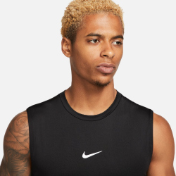 NIKE Pro Dri-FIT Tight Fitness Tanktop Herren 010 - black/white XL