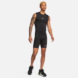 NIKE Pro Dri-FIT Tight Fitness Tanktop Herren 010 - black/white XL