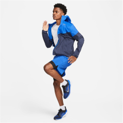 NIKE Windrunner Repel Laufjacke Herren 480 - game royal/obsidian/reflective silv M