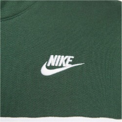 NIKE Club Fleece French Terry Color-Blocked Hoodie Herren 323 - fir/white/black/white S